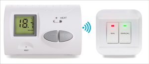 Heating Thermostat for Wireless Non Programmable