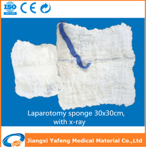 100% Cotton Prewashed Gauze Lap Sponge (sterile or non sterile)